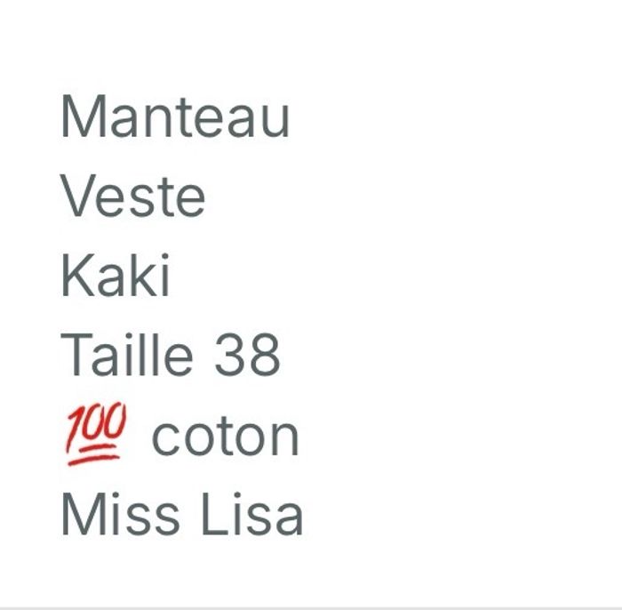 Manteau - photo numéro 7