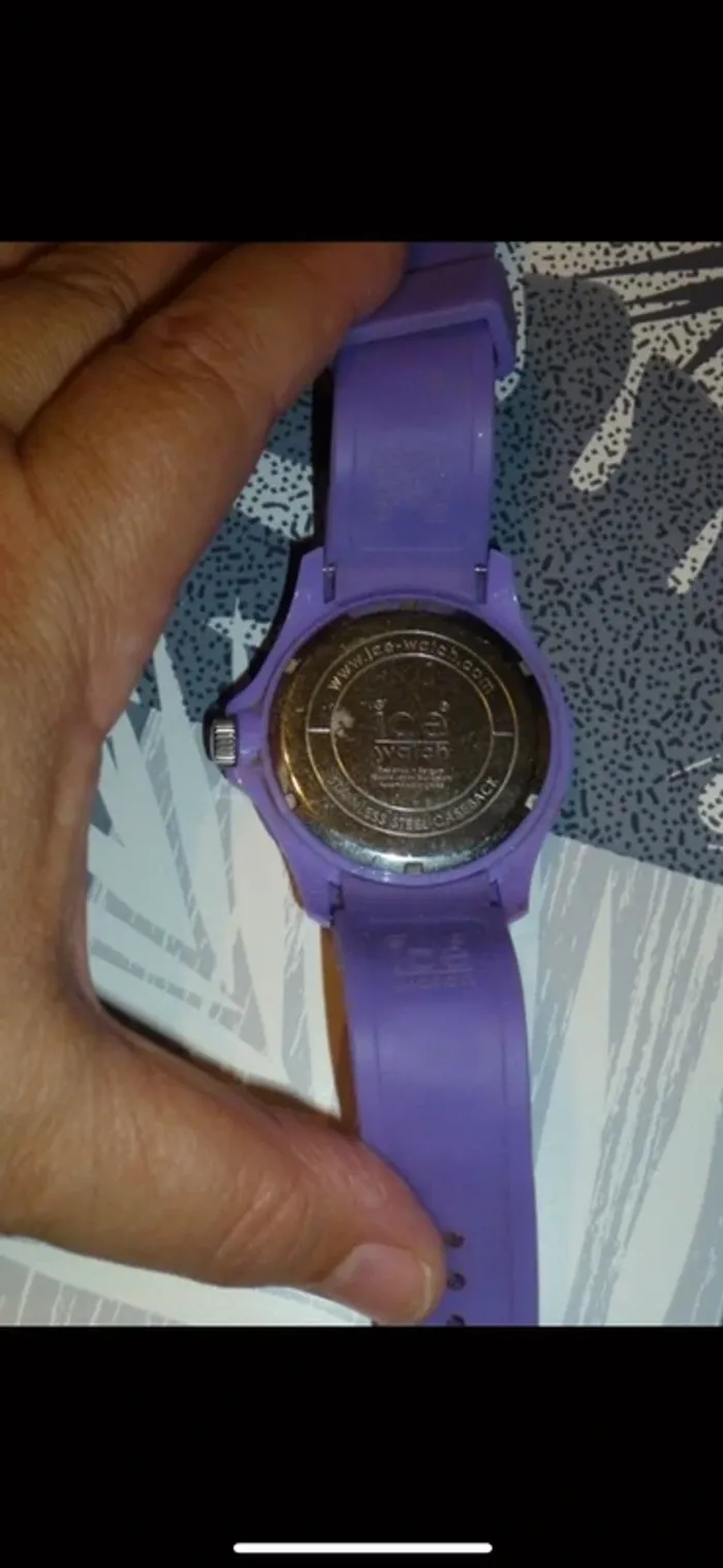 montre ICE Watch mauve - photo numéro 4
