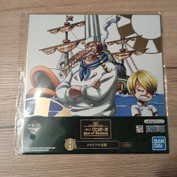 Shikishi du manga One piece sanji