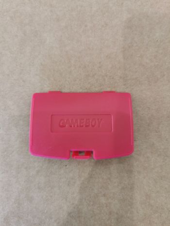 Cache couvercle piles rose "Berry" pour Game Boy Color