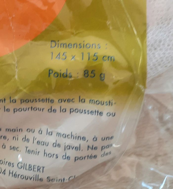 Moustiquaire poussette ou cosy - photo numéro 7