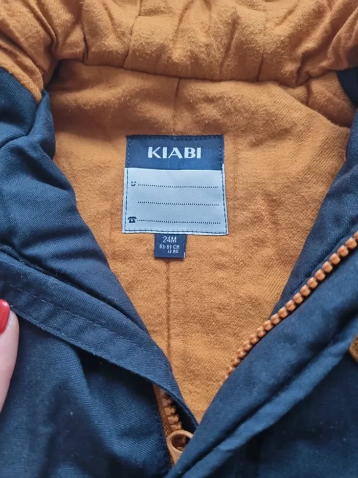 Manteau à capuche 24mois TBE - photo numéro 4