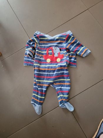 Pyjama velours 3 mois