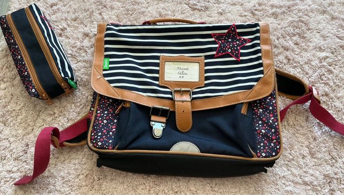 Cartable avec trousse Tann’s