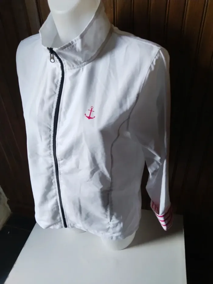 Jolie veste femme mi saison marque Grand voile taille 40 - photo numéro 2