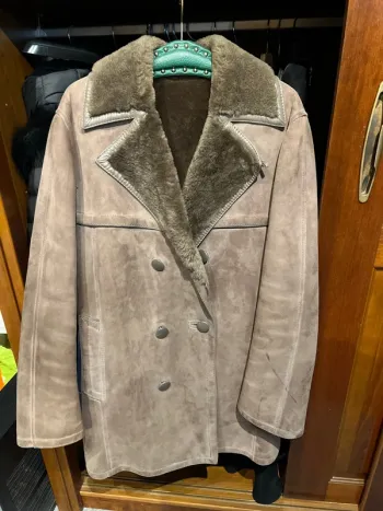 Parka mouton retourné