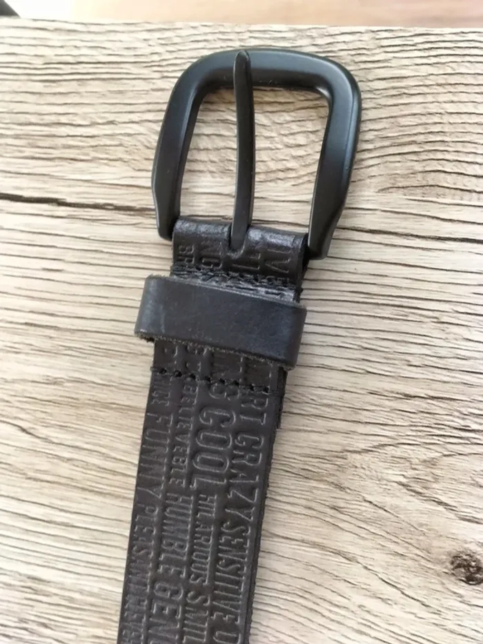 Ceinture cuir enfant - photo numéro 5