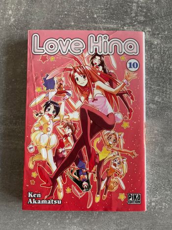 Manga Love Hina, tome 10 en français.