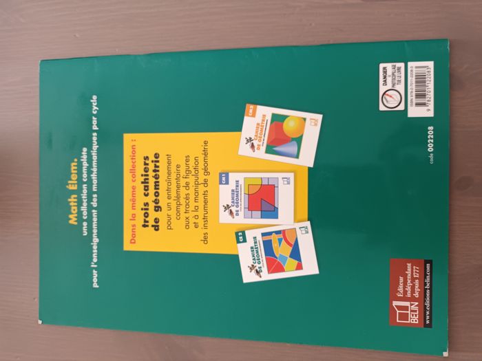 cahier de géométrie ce2 - photo numéro 2