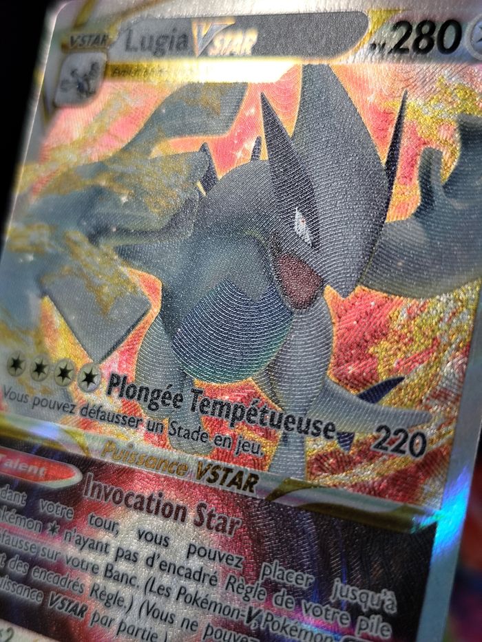 Carte pokémon neuve 🇨🇵 Lugia VStar 139/195 FA Tempête Argentée - photo numéro 4