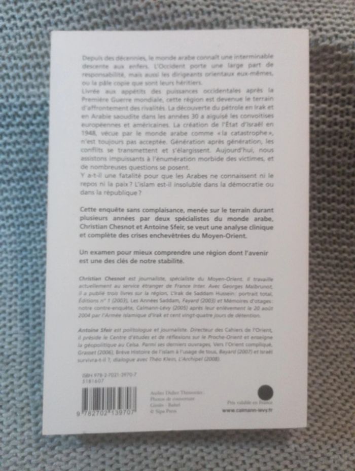 Christian Chesnot/Antoine Sfeir - Orient occident le choc? - photo numéro 2