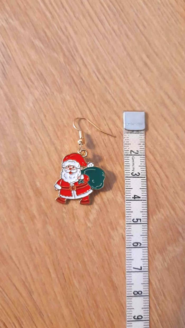 Bijoux Noël | Lot de Boucles d’Oreilles Pendantes – Neuf - photo numéro 5