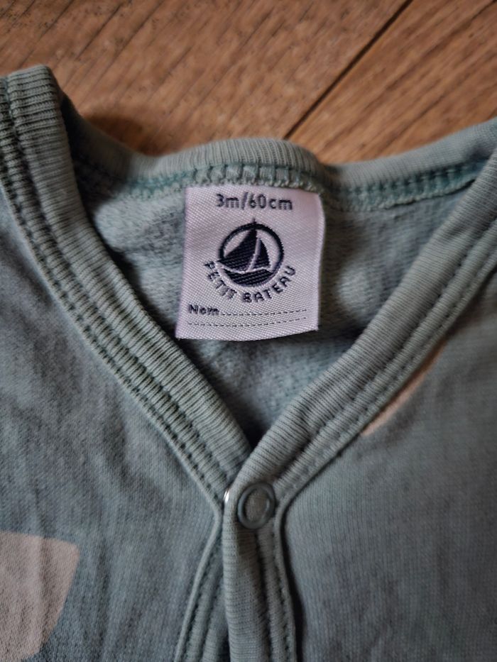 Pyjama petit bateau 3 mois - photo numéro 2