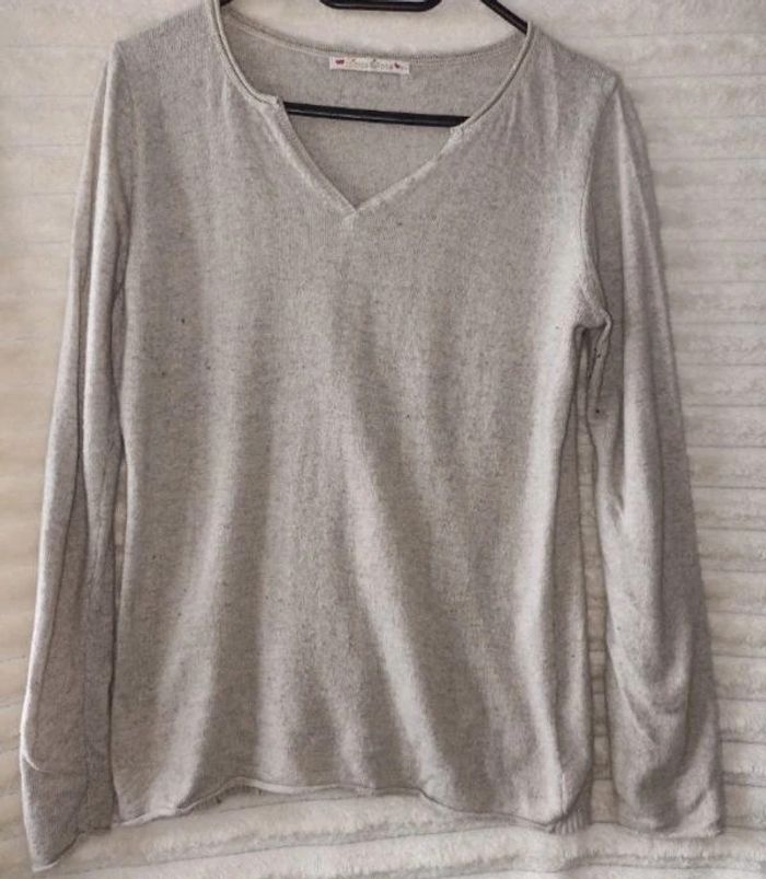 Pull colle v