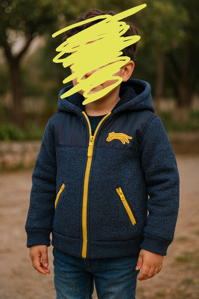 Gilet épais.