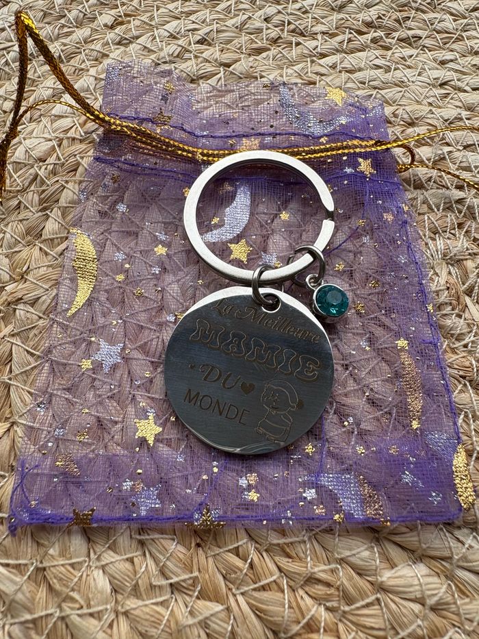 Porte clés pour mamie - photo numéro 4