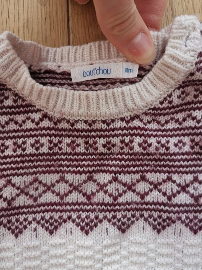 Adorable tenue d'hiver, 18 mois, Bout'Chou, bon état - photo numéro 3