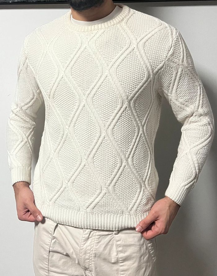 Pull Zara blanc