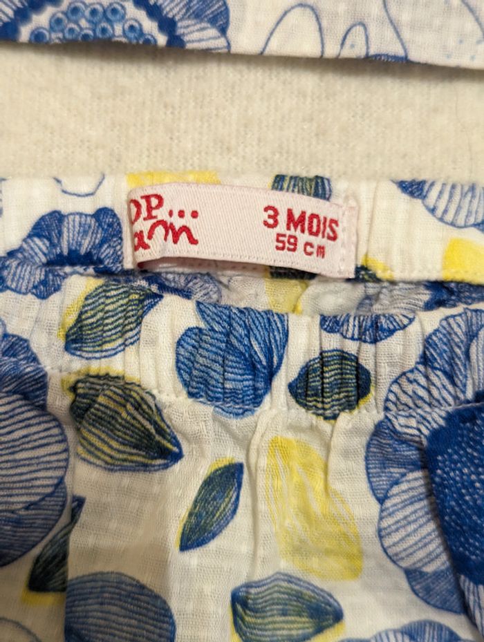 Ensemble léger été DPAM 3 mois - photo numéro 3