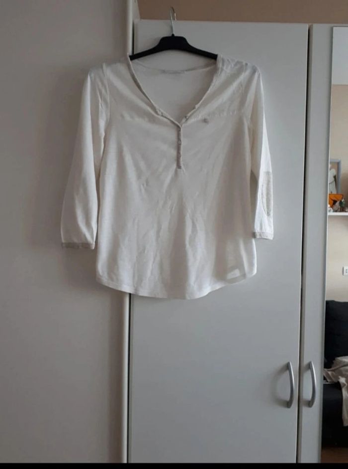 T shirt manches 3/4 promod