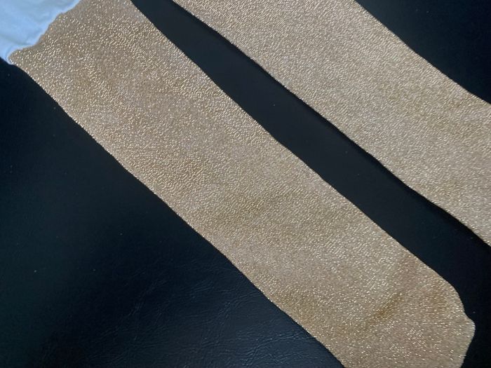 Collant pailletée doré 6 mois - photo numéro 3