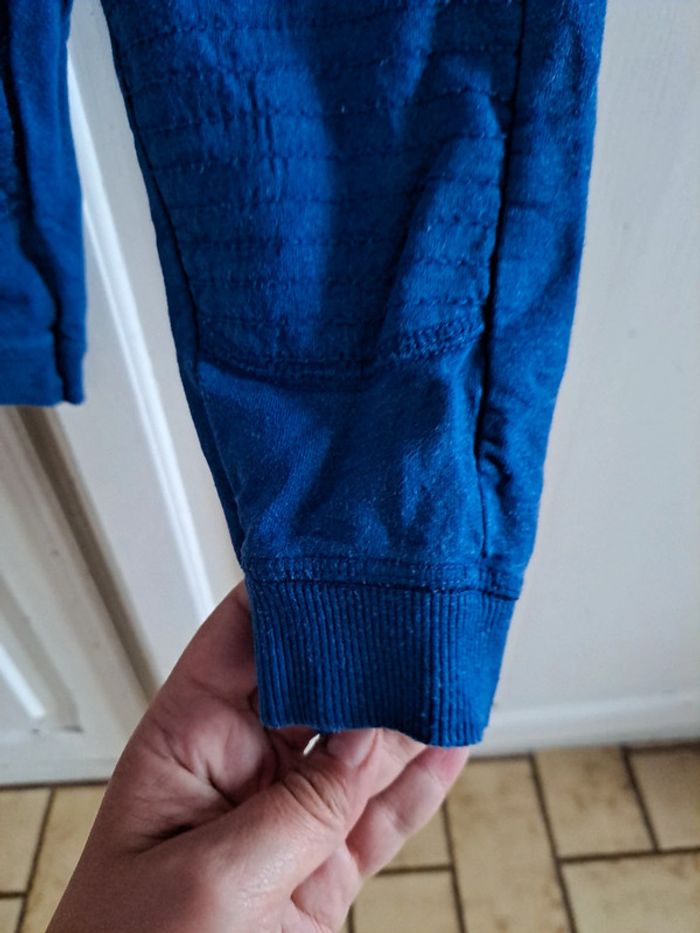 Pantalon souple jogging bleu 18mois kiabi - photo numéro 8