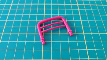 Barrière rouge 2 30512152 pièce détachée Playmobil 5433 Famille avec piscine et plongeoir #B55