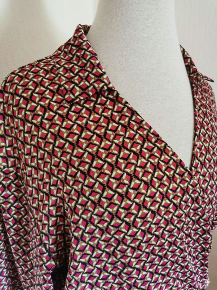 Robe col cache cœur La Halle - photo numéro 2