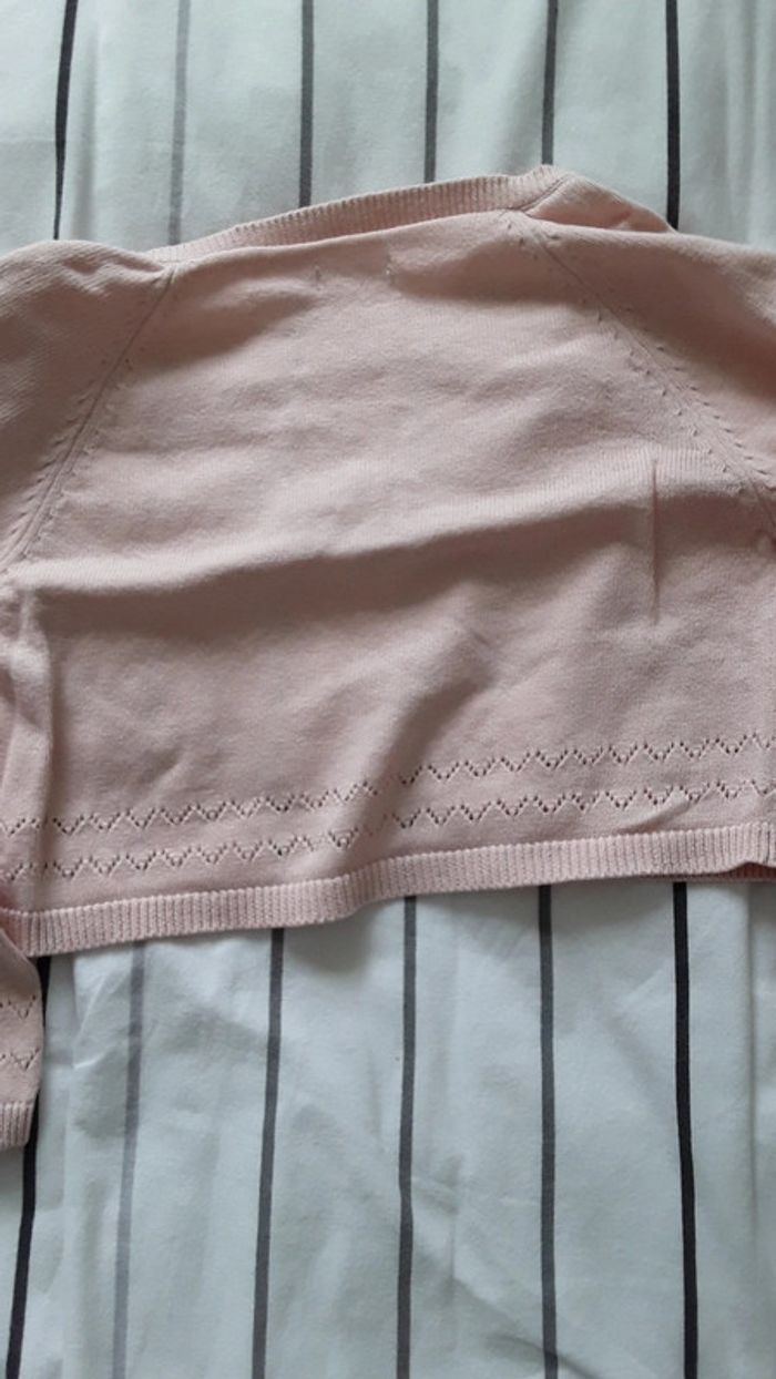 Gilet rose - photo numéro 3