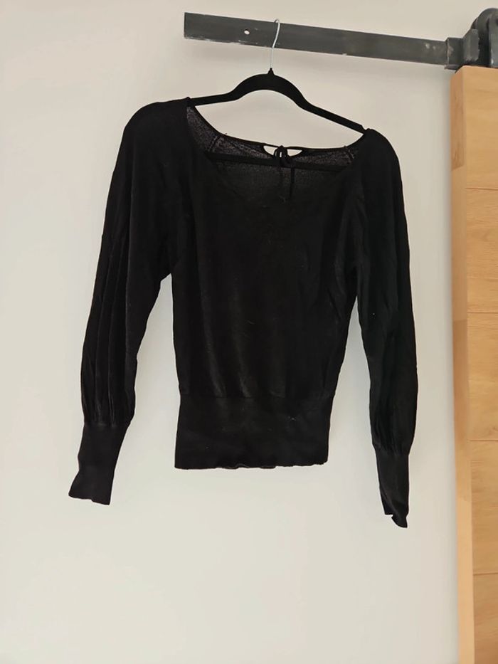 Pull fin noir