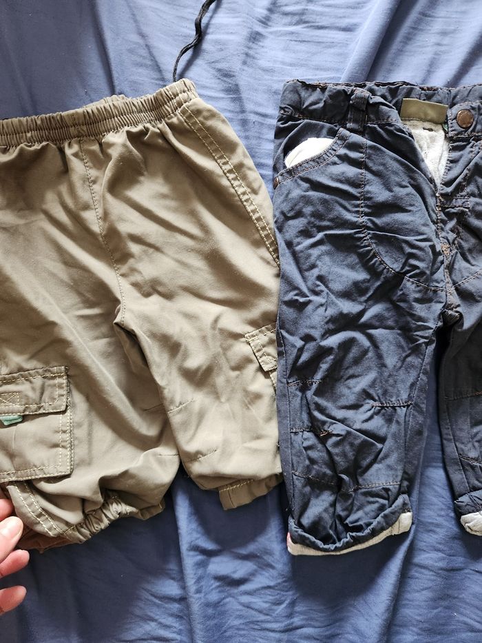 Lot de pantalon et 1 salopette - photo numéro 4