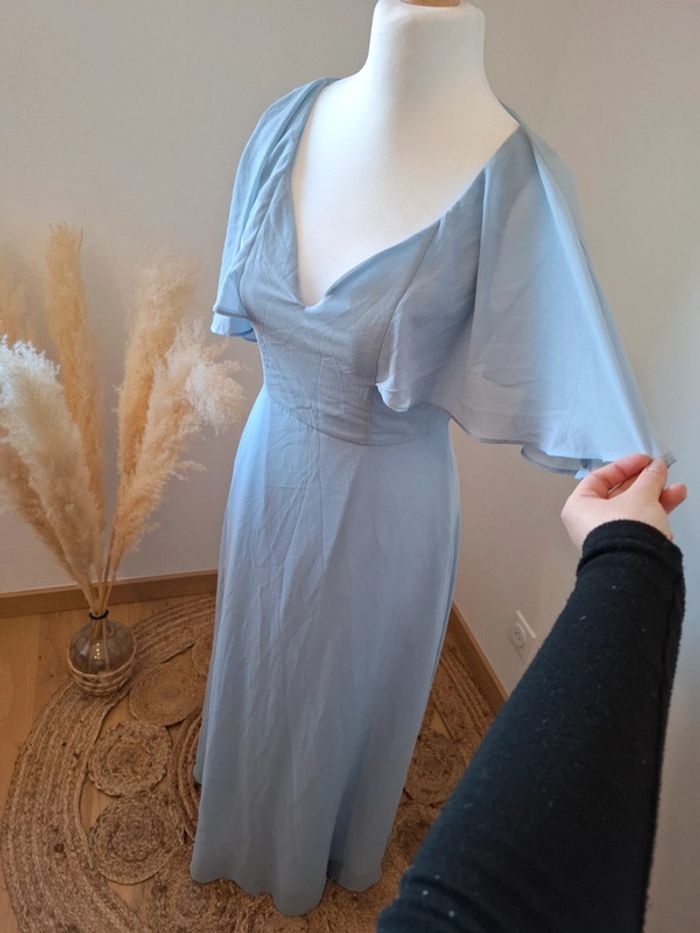 Robe longue bleue claire Shein taille M 38 - photo numéro 6