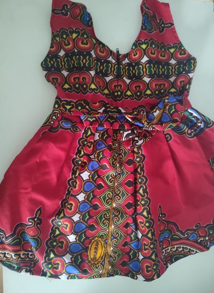 Lots robes africaine pagne Wax 1,5 à 2 ans - photo numéro 3
