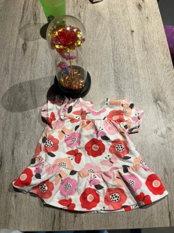 🌸 Adorable haut à fleurs pour enfant 🌸