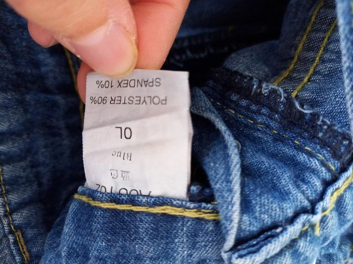 Salopette short jeans taille 40 - photo numéro 7