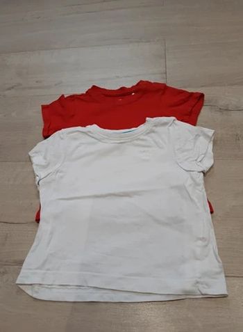 Lot de 2 tee-shirt 12 mois
