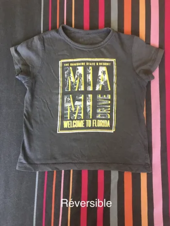 Tee-shirt réversible In Extenso 4 ans