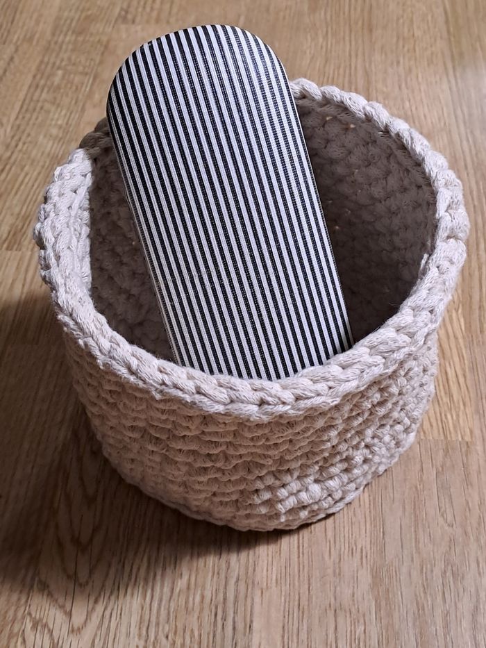 Panière au crochet - photo numéro 3