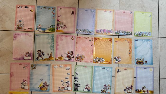 Lot Feuilles Diddl A4 et A5 - photo numéro 3