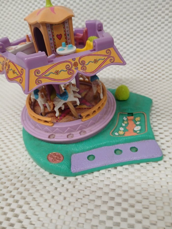 Manege polly pocket  bluebird - photo numéro 3