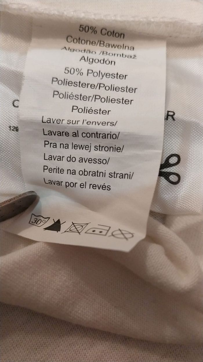 Tee-shirt fille T.34/36 - photo numéro 5