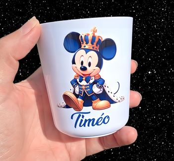Verre incassable  personnalisé neuf mickey