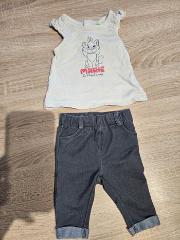 Ensemble bb Marie 3 mois