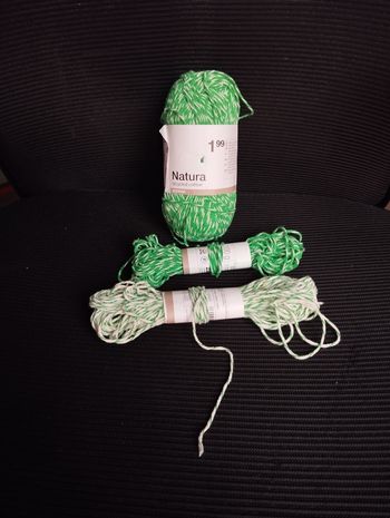 * Lot de 3 pelote vertes Natura par Zeeman