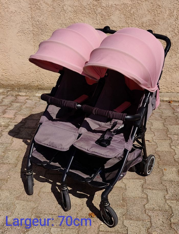 Poussette double Baby Monsters Kuki Twin - photo numéro 2