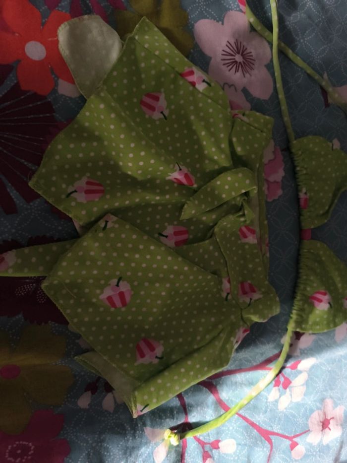 Haut de maillot de bain et paréo 6 ans - photo numéro 2