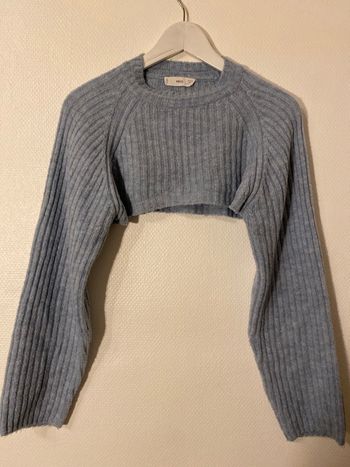 Cache épaule bleu ciel Mango M
