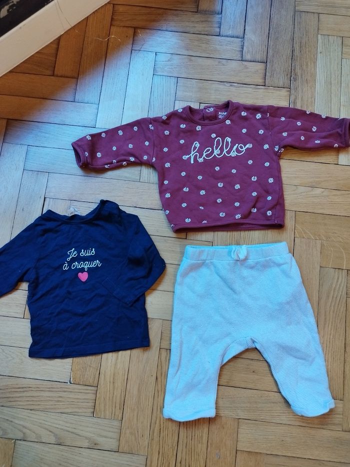 Ensemble fille 9 mois