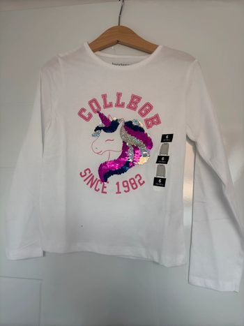 Tee-shirts In Extenso blanc en 6ans NEUF