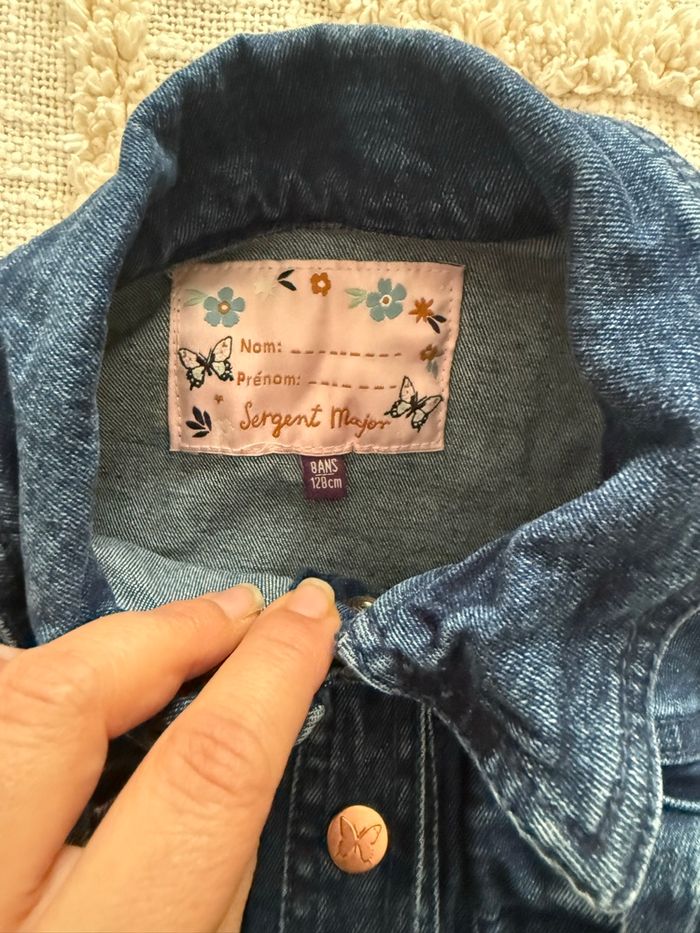 Veste en jean Sergent Major 8 ans - photo numéro 2